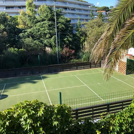 公寓 Flo & Rose Azur - Duplex Vue Terrasses Piscine Jardins Parking