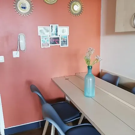 Flo & Rose Azur - Duplex Vue Terrasses Piscine Jardins Parking * 戛纳