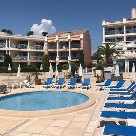 公寓 Flo & Rose Azur - Duplex Vue Terrasses Piscine Jardins Parking