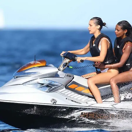 公寓 Flo & Rose Azur - Duplex Vue Terrasses Piscine Jardins Parking