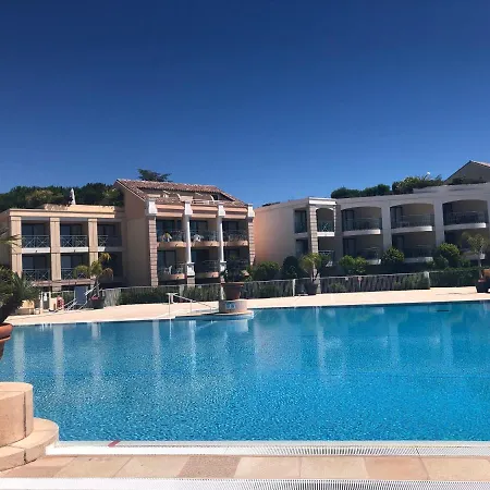 Flo & Rose Azur - Duplex Vue Terrasses Piscine Jardins Parking Apartmán